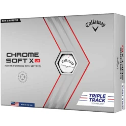 Callaway Chrome Soft X LS Triple Track Personalized Golf Balls