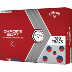 Callaway Chrome Soft TruTrack Red/Blue Golf Balls