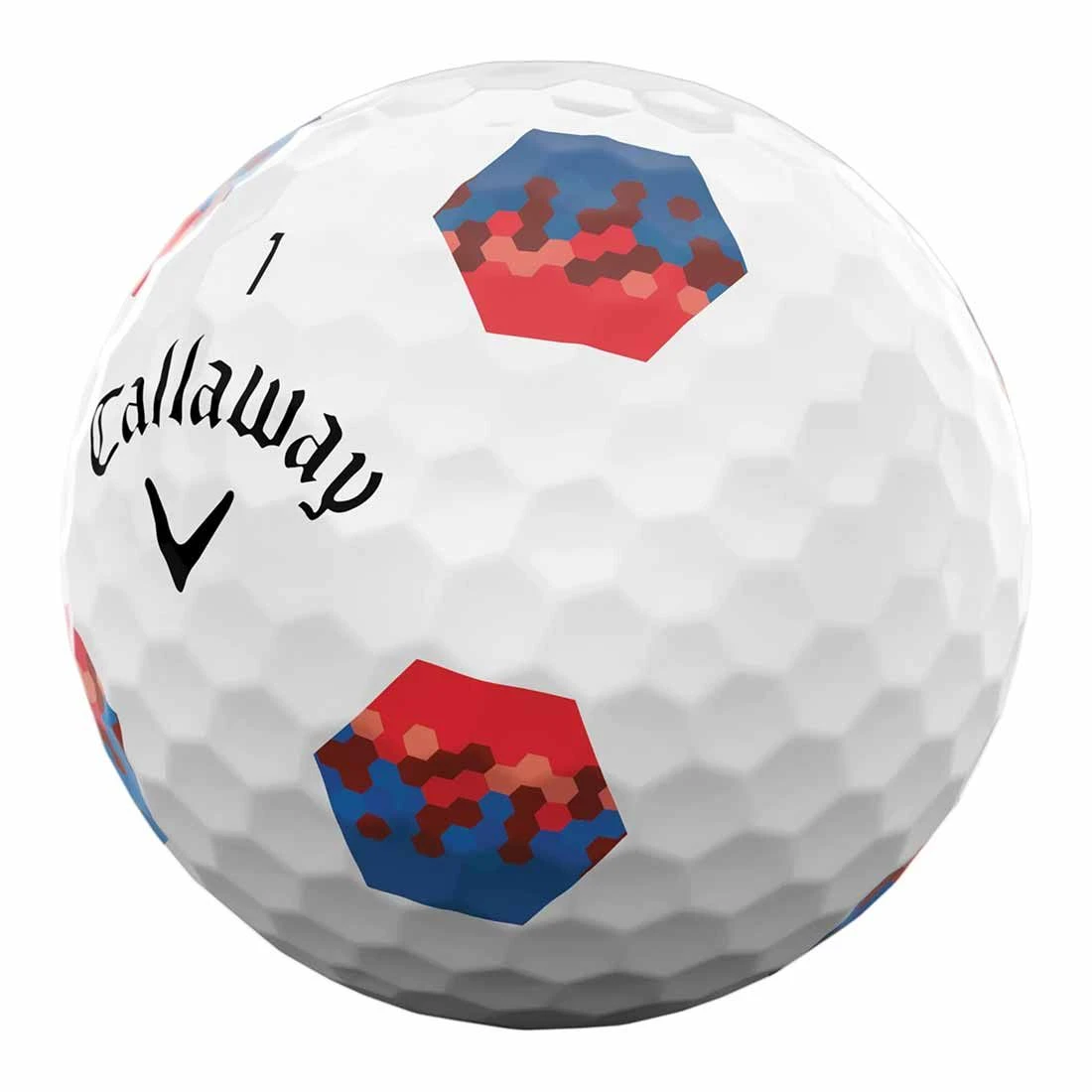 Callaway Chrome Soft TruTrack Red/Blue Golf Balls 2 Callaway Chrome Soft TruTrack Red/Blue Golf Balls - Image 2