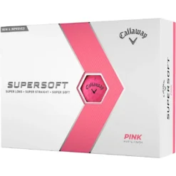 Callaway Supersoft Matte Pink Golf Balls