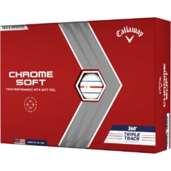 Callaway Chrome Soft 360 Triple Track White Golf Balls