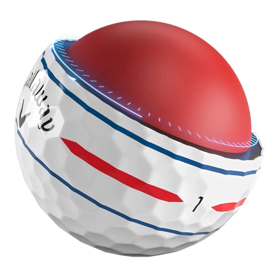 Callaway Chrome Soft 360 Triple Track White Golf Balls 4 Callaway Chrome Soft 360 Triple Track White Golf Balls - Image 4