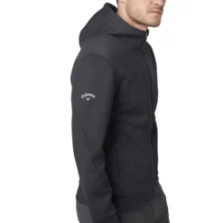 Callaway Aquapel Thermal Hoodie - Black Heather 7 Callaway Aquapel Thermal Hoodie - Black Heather -Callaway Sales Store callaway aquapel thermal hoodie black heather 3
