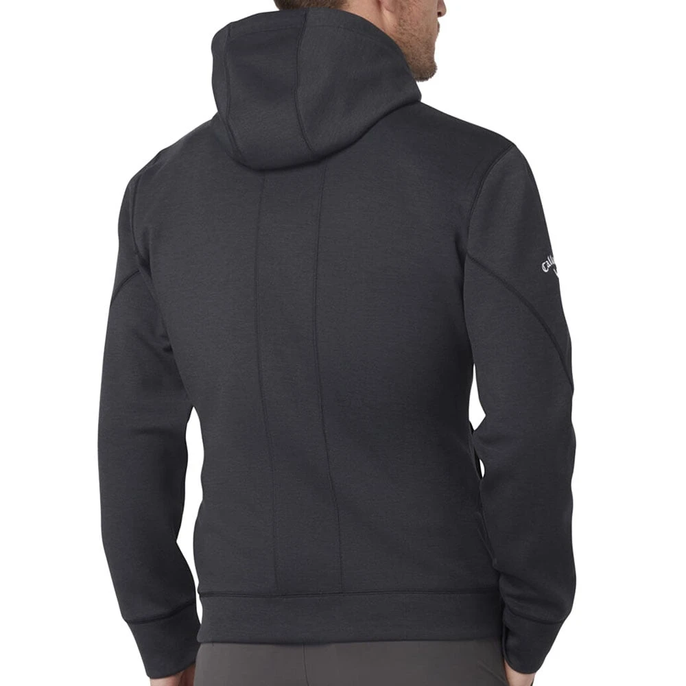 Callaway Aquapel Thermal Hoodie - Black Heather 5 Callaway Aquapel Thermal Hoodie - Black Heather - Image 5