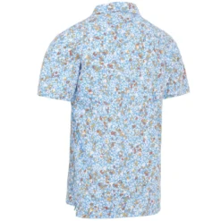 Callaway Sales Store -Callaway Sales Store callaway artificial nature print polo shirt malibu blue 2