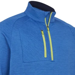 Callaway Heather Eco Stripe Fleece - Mazarine Blue Heather -Callaway Sales Store callaway heather eco stripe fleece mazarine blue heather 3