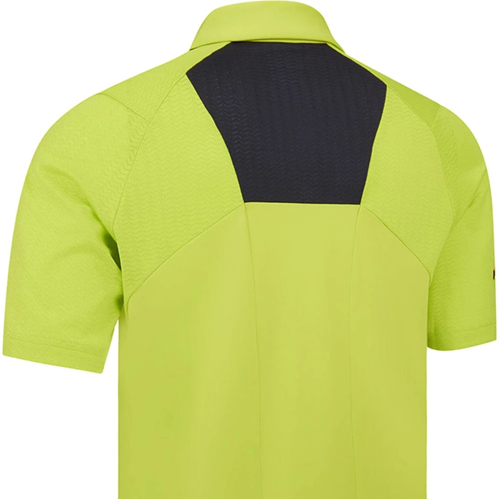 Callaway Odyssey Ventilated Block Polo Shirt - Surreal Green 4 Callaway Odyssey Ventilated Block Polo Shirt - Surreal Green - Image 4