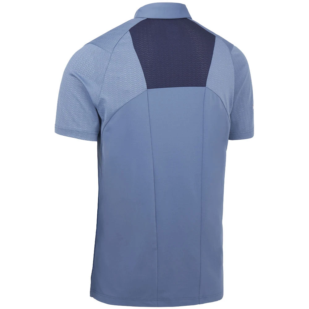 Callaway Odyssey Ventilated Polo Shirt - Blue Horizon 2 Callaway Odyssey Ventilated Polo Shirt - Blue Horizon - Image 2